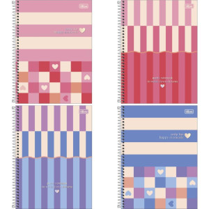 Caderno 01x1 Capa Dura Melrose 80fls