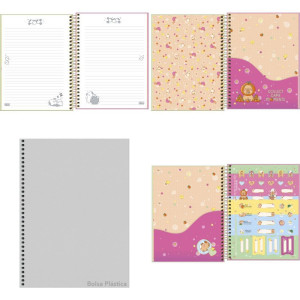 Caderno 01x1 Cp.dura Colegial Capyclub 60fls-124940-35498