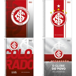 Caderno 10x1 Capa Dura Internacional 160fls
