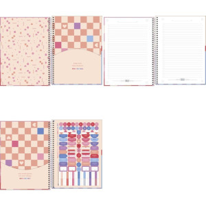 Caderno 10x1 Capa Dura Melrose 160fls-124934-91134