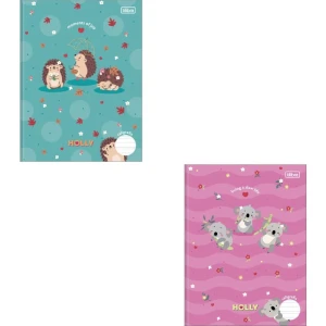 Caderno Caligrafia Capa Dura Holly 40fls Brochura Vert.