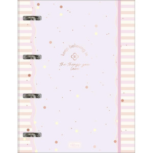 Fichario Cartonado Soho 48fls C/elastico