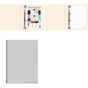 Fichario Cartonado Soho 48fls C/elastico-124937-59744