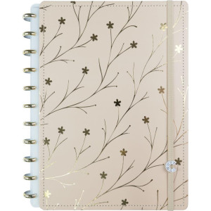 Caderno Inteligente A5 Miss Floral By Giulia Benite 80fls