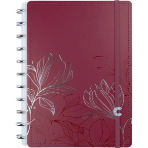 Caderno Inteligente Grande Bruna Tavares Cherry 80fls