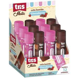 Cola Em Bastao Tris Holic Chocoberry 15g.-125861-62520