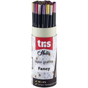 Lapis Preto Sextavado Tris Fancy 4 Cores-125865-95029