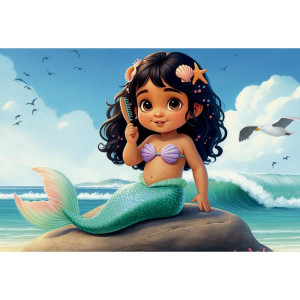 Quebra-cabeca Cartonado Sereias 3 Em 1 12,20 E 30pecas-125208-46876