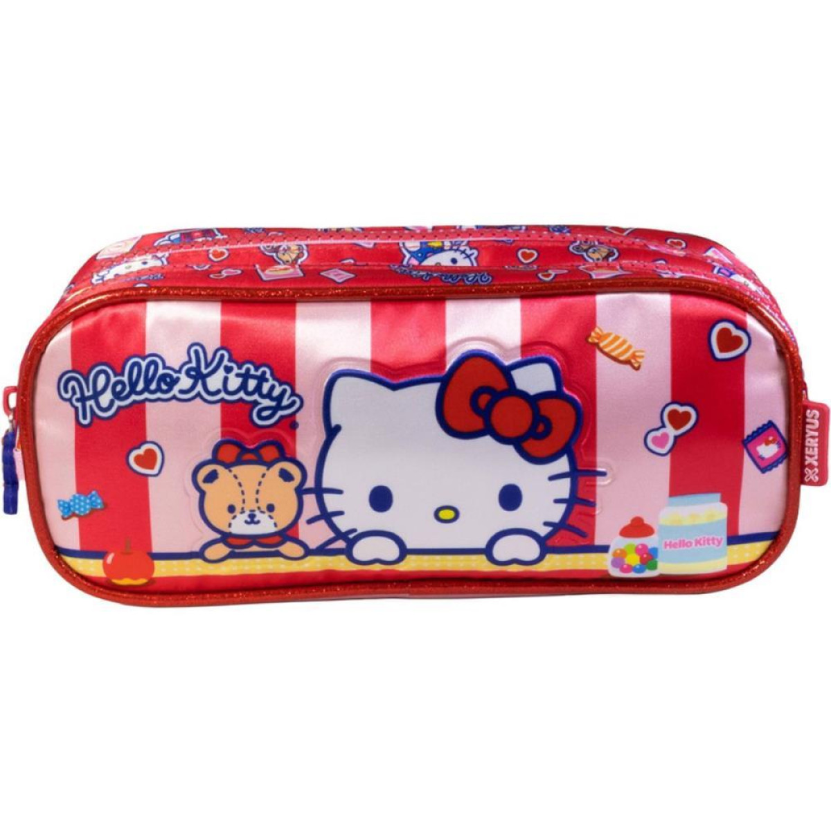 Estojo Duplo Hello Kitty R