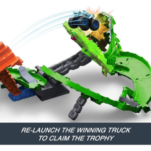 Hot Wheels Monster Trucks Destruicao Do Dragao-121413-92574