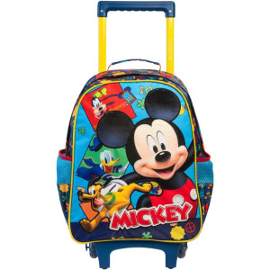 Mochila Infantil Com Rodinha Mickey R