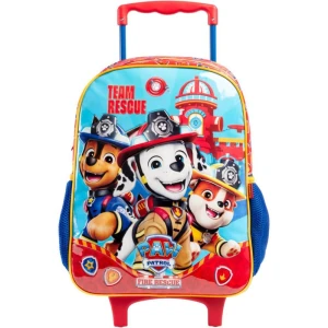 Mochila Infantil Com Rodinha Paw Patrol Kit