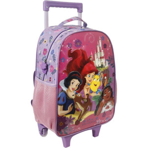 Mochila Infantil Com Rodinha Princesas X-125274-63917