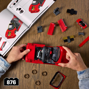 Mega Hot Wheels Acura Nsx 90 1:16 876pcs-121170-53802