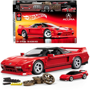 Mega Hot Wheels Acura Nsx 90 1:16 876pcs-121170-73935