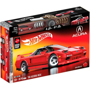Mega Hot Wheels Acura Nsx 90 1:16 876pcs-121170-79655