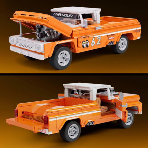 Mega Hot Wheels Chevy Pickup 62 1:16 858pcs-121171-36400