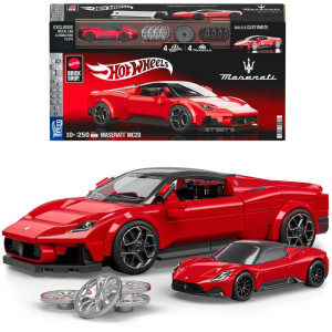 Mega Hot Wheels Maserati Mc20 1:32 250pcs-121177-31570