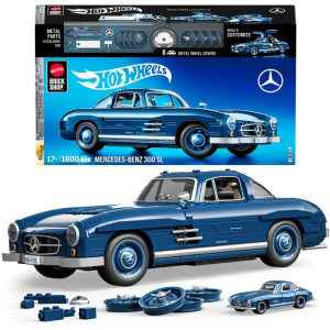 Mega Hot Wheels Mercedes-benz 300sl 1:12 1600p-121173-77332