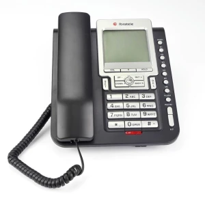 Aparelho Telefonico Com Fio Ibratele Capta Top Preto