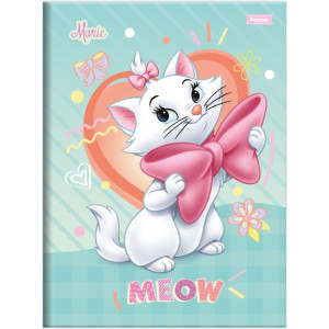 Caderno Brochura 1/4 Capa Dura Marie 80fls-126213-51023