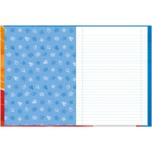 Caderno Brochura 1/4 Capa Dura Patrulha Canina 48f-126226-12789