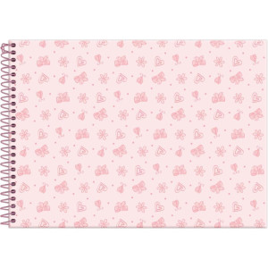 Caderno Desenho Univ Capa Dura Marie 80fls-126215-62580