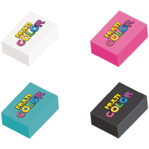Borracha Colorida Multicolor 4 Modelos