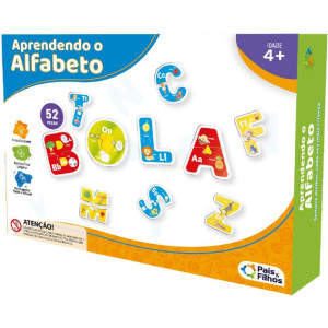 Brinquedo Pedagogico Aprendendo O Alfabeto