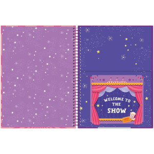 Caderno 01x1 Capa Dura Judy 80fls-126269-21952