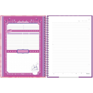 Caderno 01x1 Capa Dura Judy 80fls-126269-23587