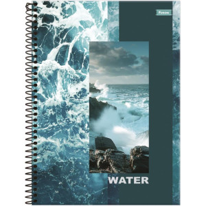 Caderno 10x1 Capa Dura 4 Elemetos Mais 200fls-126294-78697