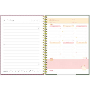 Caderno 10x1 Capa Dura Milly 160f-126274-81738