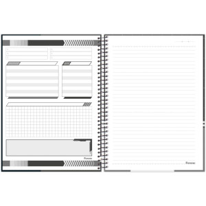 Caderno 10x1 Capa Dura Motoclub 160f-126277-40373