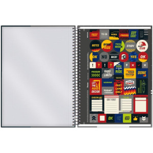 Caderno 10x1 Capa Dura Motoclub 160f-126277-85402