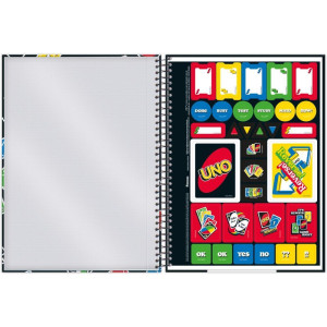 Caderno 10x1 Capa Dura Uno 160fls-126235-74013