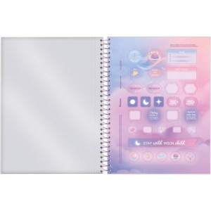 Caderno 10x1 Cp.dura Colegial Cosmos 160fls-126254-38527