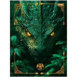 Caderno Brochura 1/4 Capa Dura Drakos 80fls-126262-86850