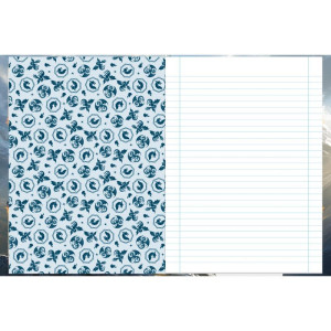 Caderno Brochurao Capa Dura Drakos 80fls-126263-82322