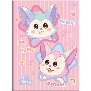 Caderno Brochurao Capa Dura Funfinily 80fls