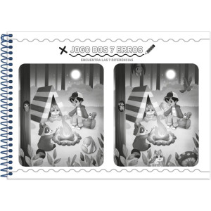 Caderno Desenho Univ Capa Dura Aventurinos 80fls-126244-52021