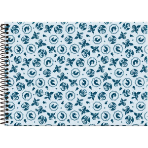 Caderno Desenho Univ Capa Dura Drakos 80fls-126264-56116