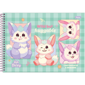 Caderno Desenho Univ Capa Dura Funfinily 80fls-126268-15770