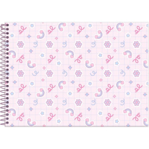 Caderno Desenho Univ Capa Dura Funfinily 80fls-126268-20017