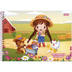 Caderno Desenho Univ Capa Dura Ternuritas 80f-126324-53172