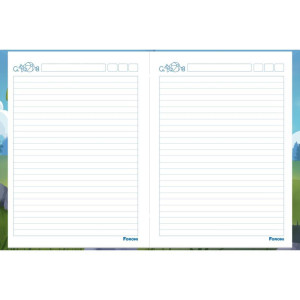 Caderno Linguagem Capa Dura Aventurinos Costurado 40f-126246-27246