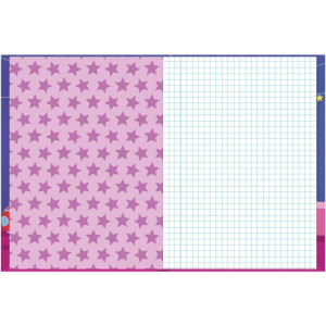 Caderno Quadriculado 1/4 Judy 40fls-126271-21089