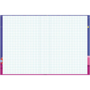 Caderno Quadriculado 1/4 Judy 40fls-126271-21617