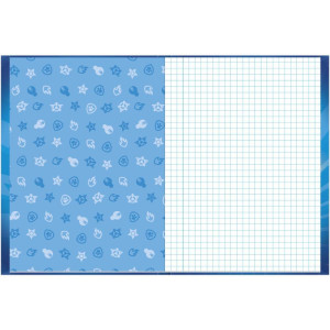Caderno Quadriculado 1/4 Patrulha Canina 1x1cm-126230-33052