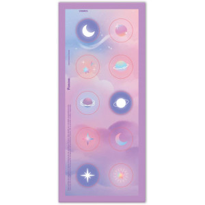 Envelope Carta Colorido 114x162mm Cosmos 90g-126255-43490